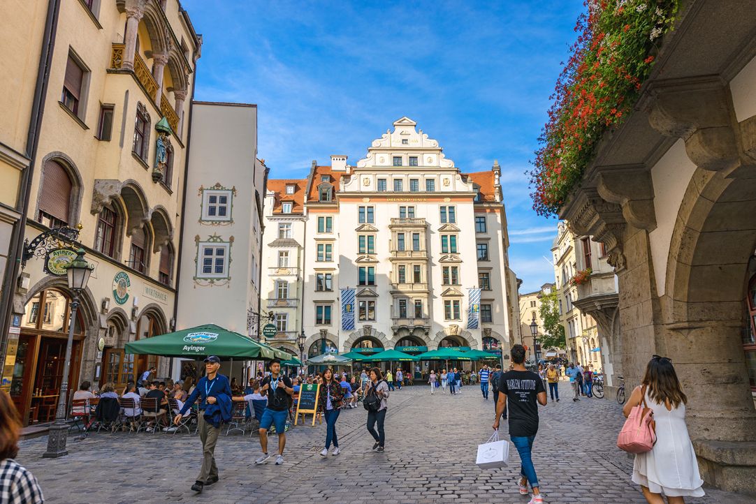 Sommer in der Stadt München